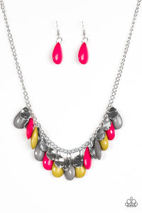 Paparazzi "Tropical Storm" Multi Necklace & Earring Set Paparazzi Jewelry