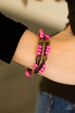 Paparazzi "Bikinis and Boardwalks" Pink Bracelet Paparazzi Jewelry