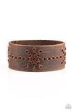 Paparazzi "Nautical Nature" Brown Urban Wrap Bracelet Unisex Paparazzi Jewelry