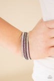 Paparazzi "Mega Glam" Purple Wrap Bracelet Paparazzi Jewelry