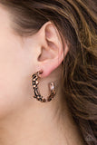 Paparazzi "Garden County" Copper Earrings Paparazzi Jewelry