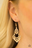 Paparazzi "Genie Grotto" Gold Earrings Paparazzi Jewelry
