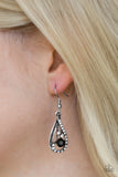 Paparazzi "All For Show" Black Earrings Paparazzi Jewelry