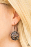 Paparazzi "Whats VINE Is VINE" Copper Earrings Paparazzi Jewelry