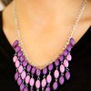 Paparazzi "Delhi Diva" Purple Necklace & Earring Set Paparazzi Jewelry