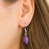 Paparazzi "Delhi Diva" Purple Necklace & Earring Set Paparazzi Jewelry