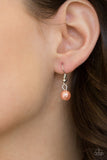 Paparazzi VINTAGE VAULT "Chicly Classic" Orange Necklace & Earring Set Paparazzi Jewelry
