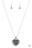 Paparazzi "Charmingly Casanova" Purple Necklace & Earring Set Paparazzi Jewelry