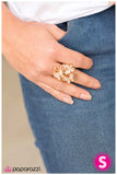 Paparazzi "Waiting In the Wings" Gold Ring Paparazzi Jewelry