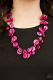 Paparazzi "Bermuda Beach House" Pink Necklace & Earring Set Paparazzi Jewelry