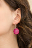 Paparazzi "Bermuda Beach House" Pink Necklace & Earring Set Paparazzi Jewelry