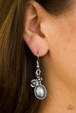 Paparazzi "Floral Finery" Silver Earrings Paparazzi Jewelry