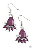 Paparazzi "Meant To Bead" Purple Earrings Paparazzi Jewelry