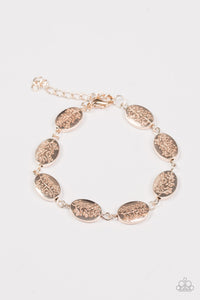 Paparazzi "Good Things Come In Trees" Rose Gold Bracelet Paparazzi Jewelry
