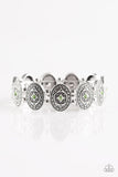 Paparazzi "Girl Grandeur" Green Bracelet Paparazzi Jewelry