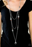 Paparazzi "Hibiscus Hideaway" Multi Lanyard Necklace & Earring Set Paparazzi Jewelry