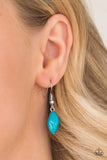 Paparazzi "GLEAM Weaver" Blue Lanyard Necklace & Earring Set Paparazzi Jewelry
