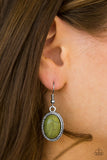 Paparazzi "Southwest Sunsets" Green Earrings Paparazzi Jewelry