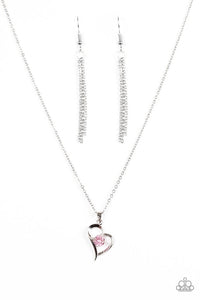 Paparazzi "Always Be Mine" Pink Necklace & Earring Set Paparazzi Jewelry