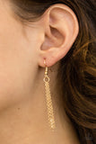 Paparazzi "Always Be Mine" Gold Necklace & Earring Set Paparazzi Jewelry