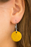 Paparazzi "Bermuda Belle" Yellow Necklace & Earring Set Paparazzi Jewelry