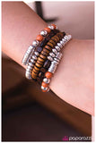 Paparazzi "All in the Wrist" Orange Bracelet Paparazzi Jewelry