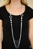 Paparazzi "Pour The Wine" Pink Necklace & Earring Set Paparazzi Jewelry