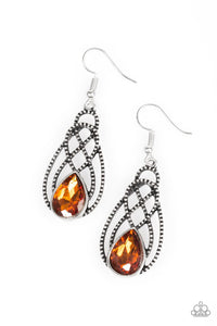 Paparazzi "Chic Contessa" Brown Earrings Paparazzi Jewelry