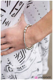 Paparazzi "Queen Bee - Silver" bracelet Paparazzi Jewelry