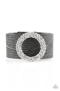 Paparazzi "Ring In The Bling" Black Wrap Bracelet Paparazzi Jewelry