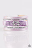 Paparazzi "It Takes Heart" Purple Wrap Bracelet Paparazzi Jewelry