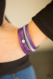 Paparazzi "Catwalk Craze" Purple Wrap Bracelet Paparazzi Jewelry