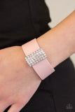 Paparazzi "Walk The CATWALK" Pink Wrap Bracelet Paparazzi Jewelry