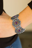 Paparazzi "EMPRESS-ive Shimmer" Purple Bracelet Paparazzi Jewelry