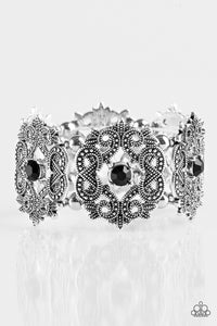 Paparazzi "EMPRESS-ive Shimmer" Black Bracelet Paparazzi Jewelry
