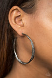 Paparazzi "Rules Of Attraction" Black Earrings Paparazzi Jewelry