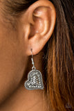 Paparazzi "True Love" Silver Earrings Paparazzi Jewelry