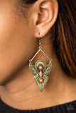 Paparazzi "Desert Dynasty" Brown Earrings Paparazzi Jewelry