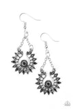 Paparazzi VINTAGE VAULT "Cancun Can-Can" Black Earrings Paparazzi Jewelry