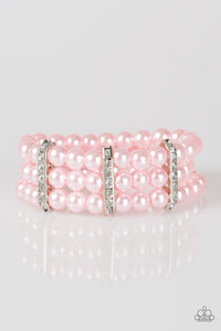 Paparazzi "Put On Your GLAM Face" Pink Bracelet Paparazzi Jewelry