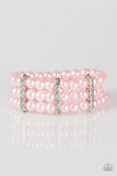 Paparazzi "Put On Your GLAM Face" Pink Bracelet Paparazzi Jewelry