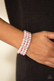 Paparazzi "Put On Your GLAM Face" Pink Bracelet Paparazzi Jewelry