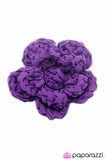 Paparazzi "Braided Bouquet" Purple Hair Clip Paparazzi Jewelry