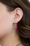 Paparazzi VINTAGE VAULT "Mardi Gras Glamour" Pink Necklace & Earring Set Paparazzi Jewelry