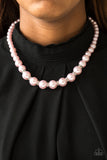 Paparazzi "Showtime Shimmer" Pink Necklace & Earring Set Paparazzi Jewelry