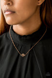 Paparazzi "Treetop Trend" Copper Necklace & Earring Set Paparazzi Jewelry