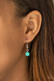 Paparazzi "Dreamy Discovery" Green Necklace & Earring Set Paparazzi Jewelry