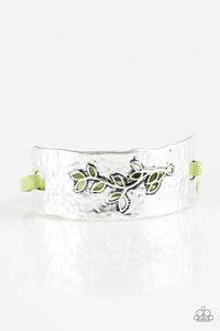 Paparazzi VINTAGE VAULT "Branching Out" Green Bracelet Paparazzi Jewelry