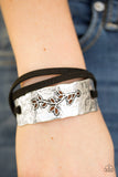 Paparazzi "Branching Out" Black Bracelet Paparazzi Jewelry