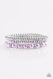 Paparazzi "Perfect POSH-ture" Purple Bracelet Paparazzi Jewelry